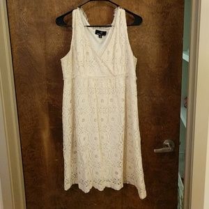 Off white lace sundress